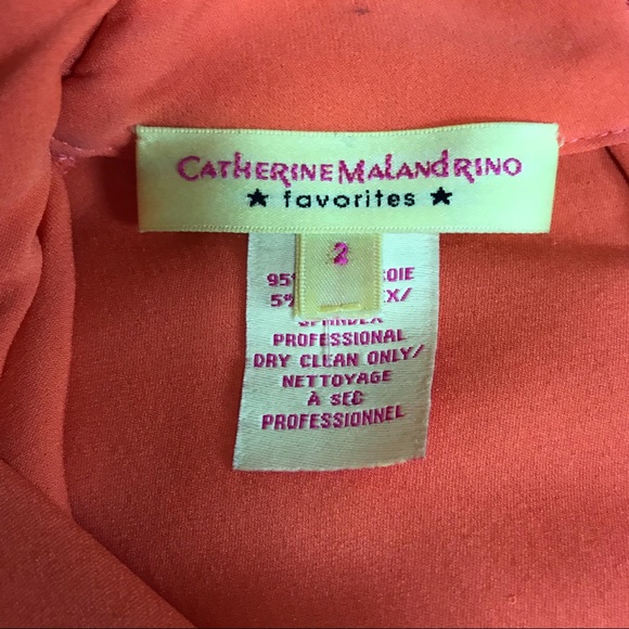 Catherine MaLandoRino Silk Romper size 2 - Picture 5 of 7